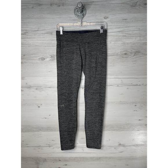 Under Armour ColdGear Compression Pants Womens Large Athletic Workout Leggings - Picture 1 of 11